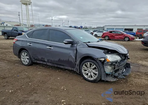2013 Nissan Sentra S z USA, uszkodzony, nr VIN 3N1AB7AP9DL706494
